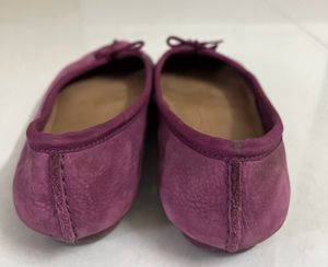Clarks Freckle Ice Raspberry Nubuck