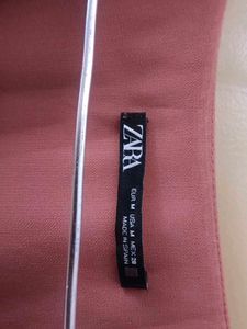 Zara Pink V-Neck Top