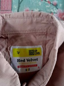 Salmon Button-Down Shirt