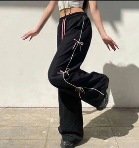 Sale Viral High Waist Bow Parachute Pant 🎀