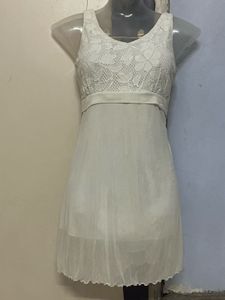 Pintrest Chochet White Lace Dress