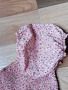 Floral Print Mini Dress