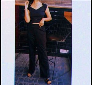 Tokyo Talkies Black Top - Size S