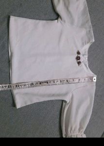 Pinfore Drass With White Top