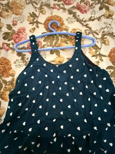 Heart Print Tank Top