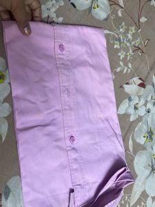 Benetton Pink Button-Down Shirt