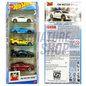 Hot Wheels Motor Show 5-Pack