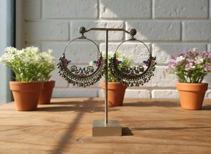 Hoop Jhumka Earrings