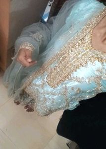 Elegant Embroidered Pakistani Dress