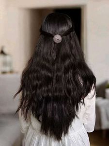 Ornate Silver Hair Tie