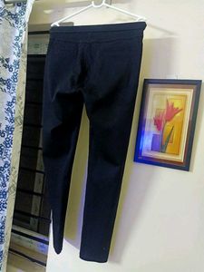 Women&#39;s SPYKAR Stretchable Black Trouser