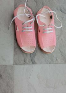 Pink Flat Sandals