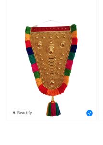 Nettipattam - Kerala Elephant Ornament