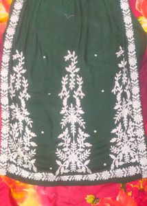 Beautiful Nyra Cut Kurti With Embroidery