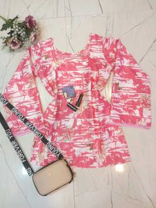 🆕 Pinky Pinteresty Short Kurta ✨🎀