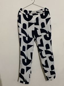 Patterned Casual Pants