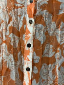 Floral Print Button-Down