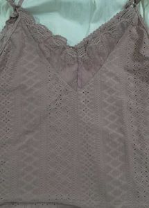SHEIN Frenchy Lace Cami Top