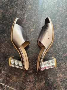 new jewel heels ( need repair thats why on sale)
