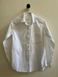 White Button-Down Shirt