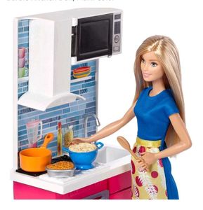 Original Barbie Kitchen Set (Bought In DUBAI)