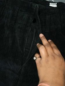 Black Corduroy Pants For Women
