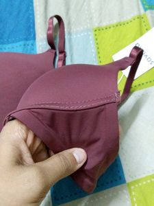 Burgundy Savana Bra