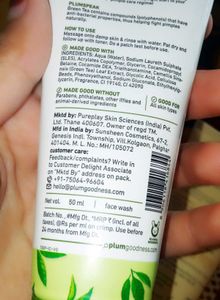 Plum Facewash Combo