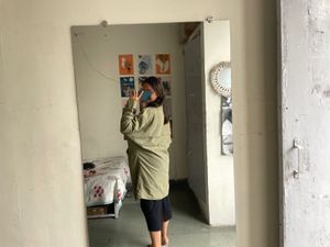 Olive Green Trench Coat