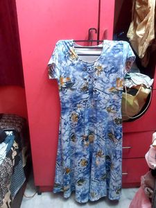 Floral Print Midi Dress
