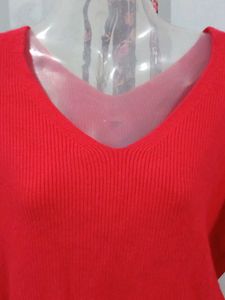 Red Korean Sweater