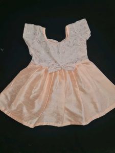 1 And 2 year Pack Of 3 Frock For Baby Girl
