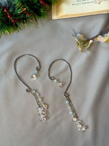 ice fairy ear cuffs