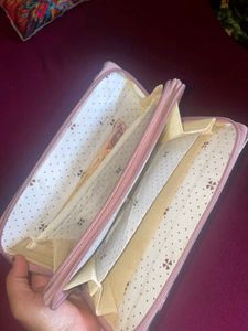 Leopard Print Zip Around Wallet