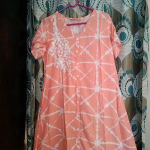 Beautiful Peach Kurta