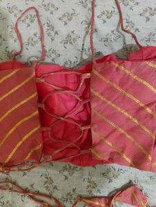 Pink Backless blouse