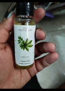 Sage Apothecary Castor Oil (अरंद्याचे तेल)