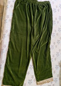 Beautiful Velvet Suit With Bottom
