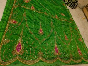 Aari Tari Work Vintage Saree Available Only Onepis