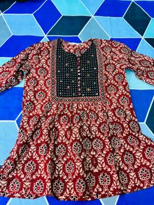 Ethnic Print Kurta