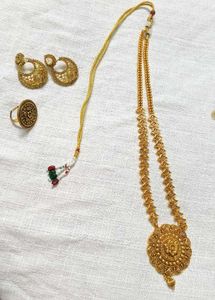 Necklace Earing and ring set