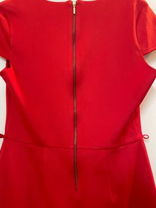 Deep Red Bodycon Dress