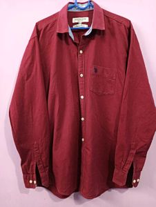 US Polo Assn. Maroon Shirt