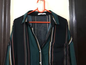 Striped Oversized Shirt Size M/L