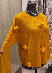 Pullover Sweater For Light Cold Weather