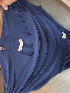 Elegant Navy Blue Dress