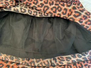Forever 21 Pink Leopard Print Dress