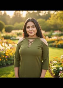 Olive Stylish Top