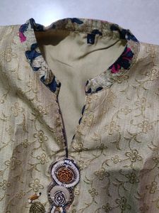 Sleeveless Anarkali Style Dress