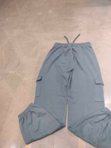 GREY  CARGO JOGGER